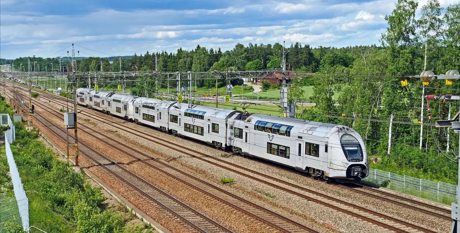 SJ-tog på strækningen gennem Sverige